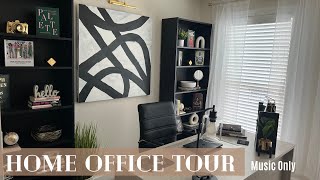 Home Office Room Tour | Music Only | Amazon Home Office Finds