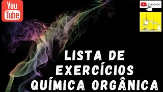 Correção de Exercícios de Química Orgânica. Hidrocarbonetos, Álcoois e Fenóis.