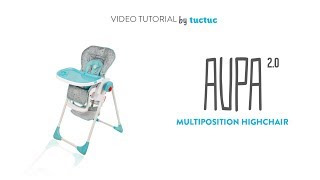 Highchair tuc tuc aupa 2.0 - video tutorial