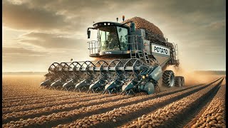 How American farmers grow and harvest millions of tons of potatoes - A farming journey