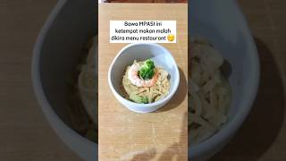 MPASI Milk Spaghetti 18+bulan#anak #mpasi  #resep #masak #recipe  #shorts #short #baby #foo #cooking