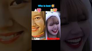 Nancy Momoland vs Lisa Blackpink 💝💖