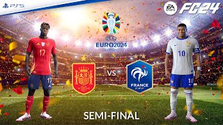 Spagna - Francia ⚽️ EURO 2024 "Semifinale" Match Sim | FC 24