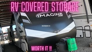 RV Covered Storage - A must have