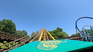 Loch Ness Monster Busch Gardens Williamsburg FULL POV Frontseat [2024]