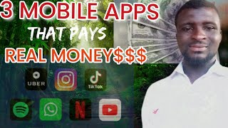 Mobile Apps that  pay real money and can make you rich.