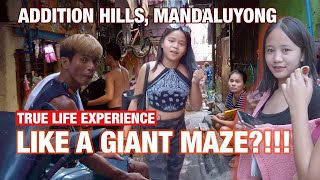 THIS IS LIKE A GIANT MAZE! | Walk Tour in Addition Hills, Mandaluyong city | Real Life Philippines