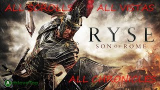 All Scrolls, Vistas, Chronicles (Ryse: Son of Rome Xbox One). Комментарии на русском.