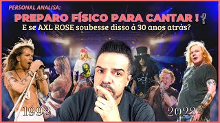 AXL ROSE hoje estaria cantando MELHOR??? e com a mesma energia dos anos 90 no palco?