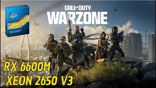 WARZONE 2 XEON 2650 V3 RX 6600M