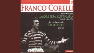 Cavalliera rusticana, Act I: "Fior di gaggiolo," (Lola, Turridu, Santuzza)