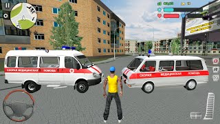 Ambulance Vehicles Driving - City Gangster Driver Simulator #26 - Android Gameplay