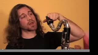 Slap tongue on bass clarinet - Cornelius Boots tutorial #7, 2007 "how to" instructional video;