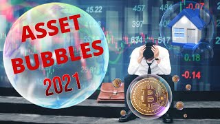 2021 Financial Asset Bubbles Everywhere | When Will Housing, Stock, Bitcoin, Bonds Burst | Gamestop