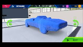 new update Car Detailing Simulator 2023 new gameplay video luxury car Detailing for game Android iOS