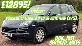 Porsche Cayenne 3.0 TD V6 Auto 4WD.