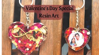 Valentine's Day Special Resin Keychains || Complete Explanation in Hindi || RASA ❤