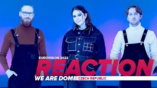 OGAE Ukraine / Eurovision 2022 Reaction. "We Are Domi — Lights Off" [Czech Republic]