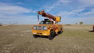 1979 GMC Sierra 7000 Boom Truck