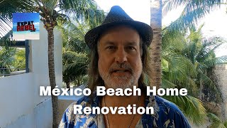 Pool Is Being Filled - México Beach Home Renovation