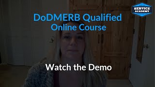 DoDMERB Course Demo for Service Academy Applicants