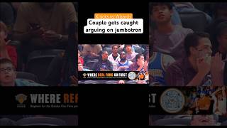 Knicks vs Wizards: Couple gets caught arguing on Jumbotron during game