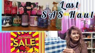 Bath and body works Last SAS 2022 Haul