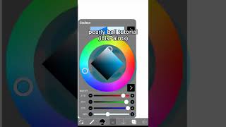 pearly blue ball tutorial! app: ibisPaintx