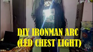 DIY IRON MAN ARC (led chest light)