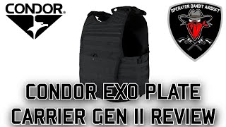 CONDOR EXO PLATE CARRIER GEN II REVIEW