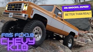 FMS FCX18 Chevrolet K10 Review and Run