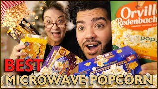 BEST MICROWAVE POPCORN?? | Vlogmas Day 15