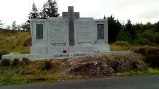 Kilmichael ambush memorial. Kilmichael.  Knockanereagh. Cork. Ireland 1