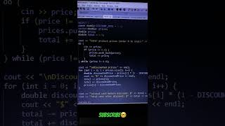 discounted prices in c++ IDE dev c++#cppprogramming #codingtime #codinglife