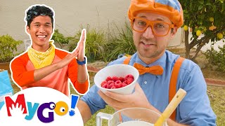 Blippi Lemonade Stand + MORE! | Educational Videos for Kids |  MyGo! Sign Language For Kids | ASL