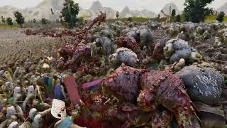 BIG FIGHT TROLLS ORCS ROMAN SOLDIERS SPARTANS EGYPTIANS Ultimate Epic Battle Simulator 2