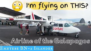 CRAZY EMETEBE FLIGHT!: Airline of the Galapagos