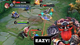 FRANCO EASILY CAUGHT FLYING FUNNY 😎 - FRANCO HOOK MONTAGE - MOBILE LEGENDS BANG BANG