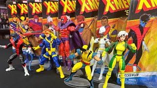 Hasbro X-men 97 marvel legends full review wolverine rogue night crawler cyclops gambit bishop storm