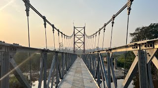 ERECTION JEMBATAN GANTUNG (Pemasangan Hanger, Gelegar dan Plat Lantai)