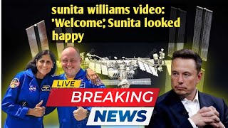 sunita williams video: 'Welcome', Sunita looked happy when SpaceX Crew 9 reached space; #usa #nasa