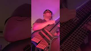 "Thrive" by The Contortionist on 12 string bass #metal #thecontortionist #tapping #basscover