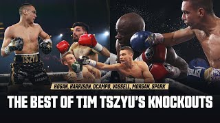 The power of Tim Tszyu is REAL | Tszyu KO Compilation