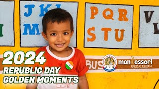 Republic Day 2024 🇮🇳| Golden moments | Montessori High School | Valigonda