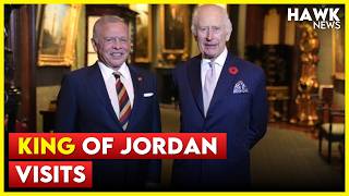 King Charles Hosts King Abdullah of Jordan for Silver Jubilee Celebration