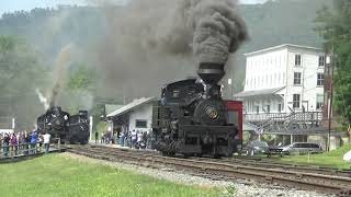 Mountain Music: 2023 Cass Scenic Ry. Parade of Steam