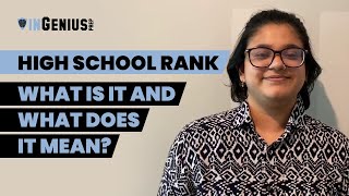 High School Rank: What is It and What Does It Mean?