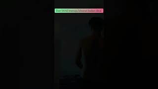 back day 54/63 menuju lebaran badan ideal workout ramadhan #shortvideo #shorts #sixpack #gym