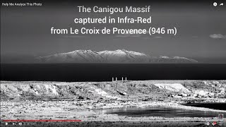 IR view of Canigou - flat Earth proof?