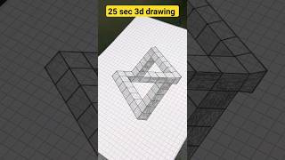 3d art drawing on paper | 3d art zone part 60 #shorts #shortsfeed #drawing